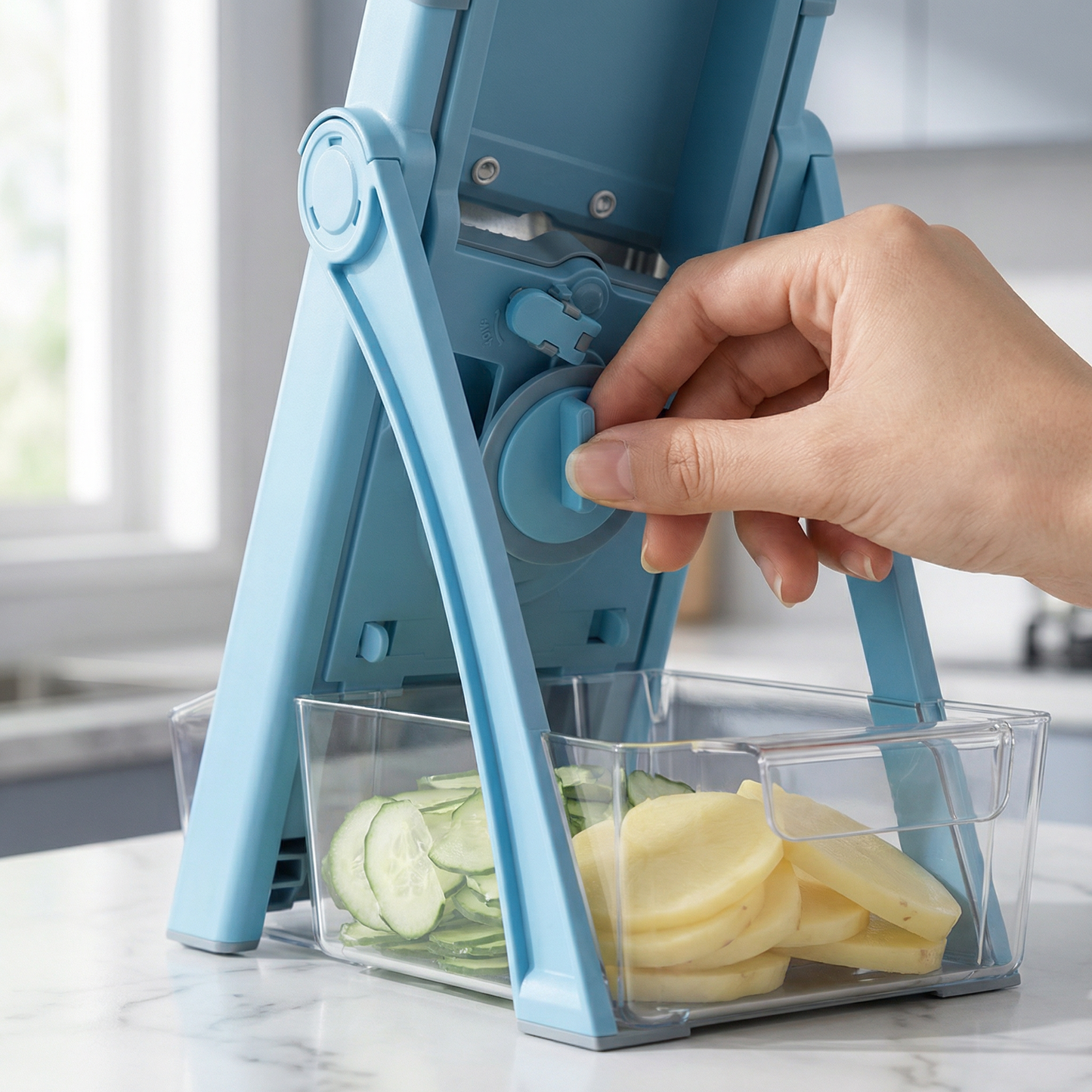 SliceSafe Pro™ Mandoline — Everything You Need