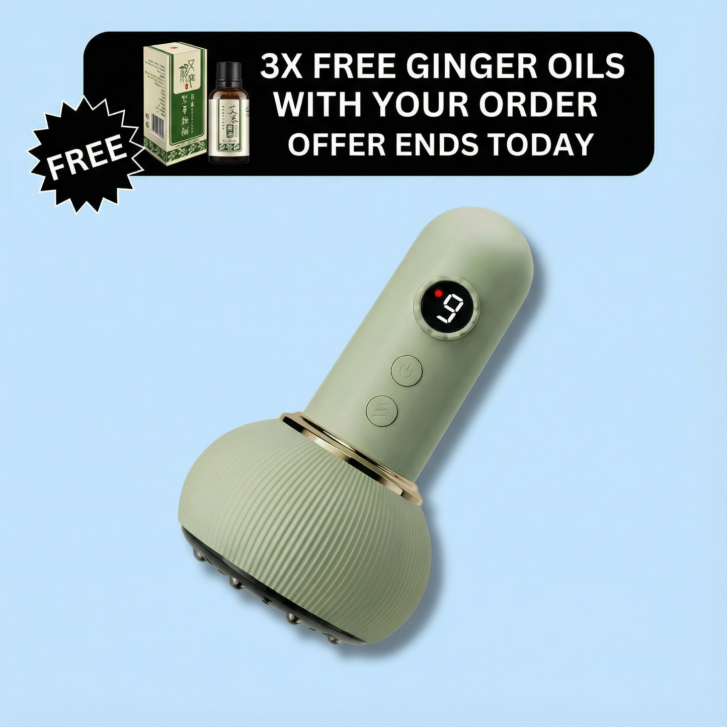 Velaine Warm Body Massage Brush